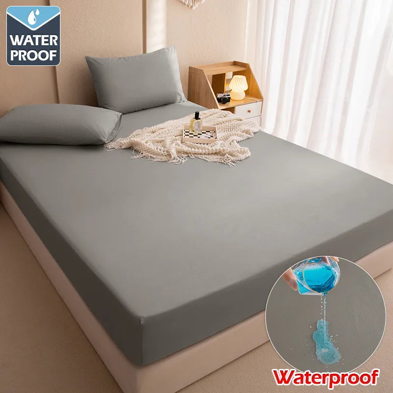 Verstellbarer wasserdichter Matratzenschoner, Spannbettlaken mit Gummizug