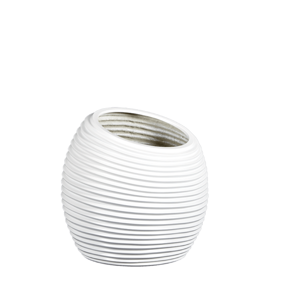 Moderne Spiralkugelvase
