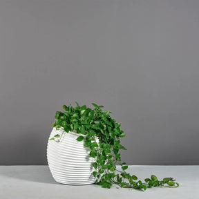 Moderne Spiralkugelvase