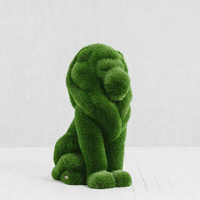 Sitzender Löwe Topiary