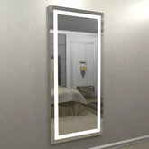 Schminktisch mit LED-Spiegel und 160 x 70 Touchscreen
