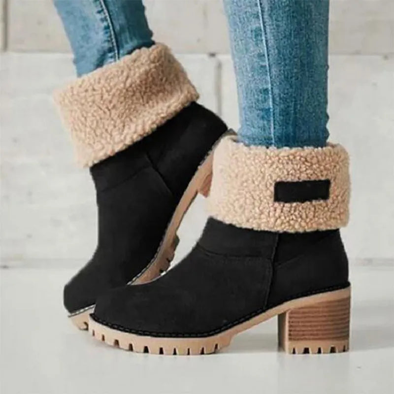 Damen Wollstiefel