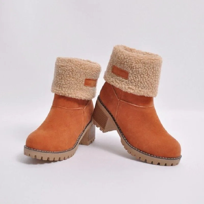 Damen Wollstiefel