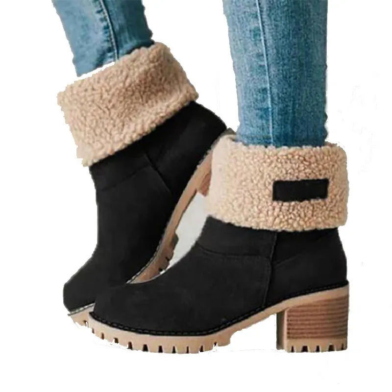 Damen Wollstiefel