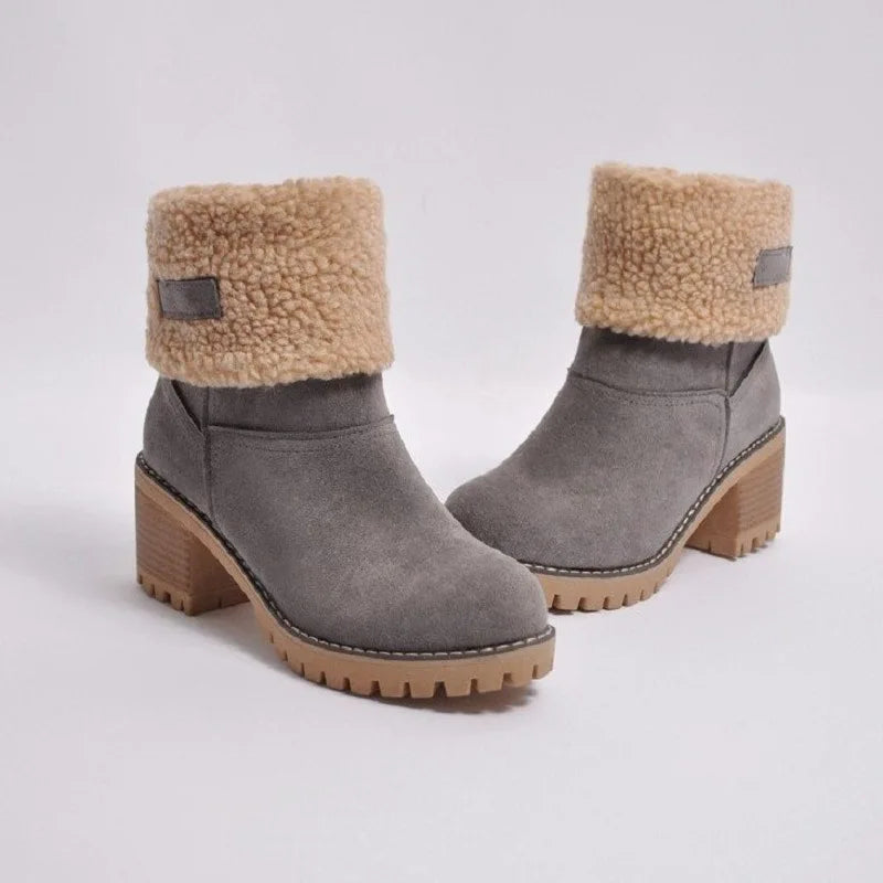 Damen Wollstiefel