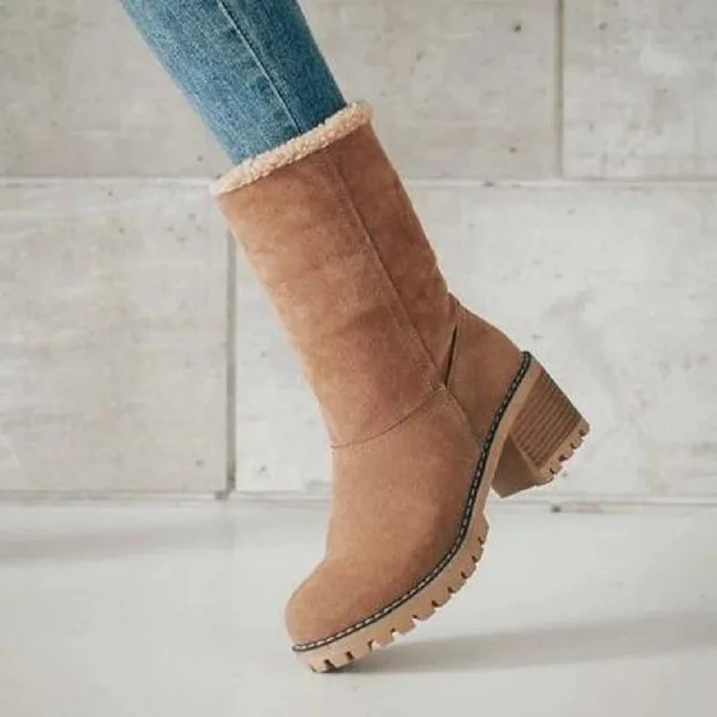 Damen Wollstiefel