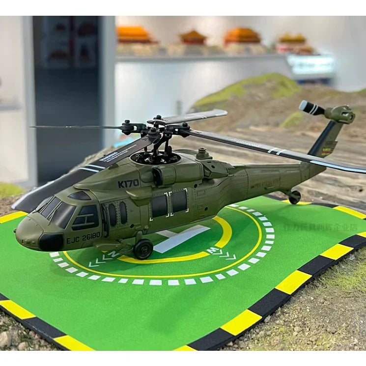 Vierkanalige Propellersimulation für ferngesteuerte Hubschrauber