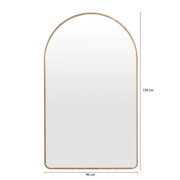 Scand Spiegel 150 cm x 90 cm Tauari