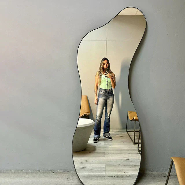 Vollständig gewölbter Spiegel 170x70cm